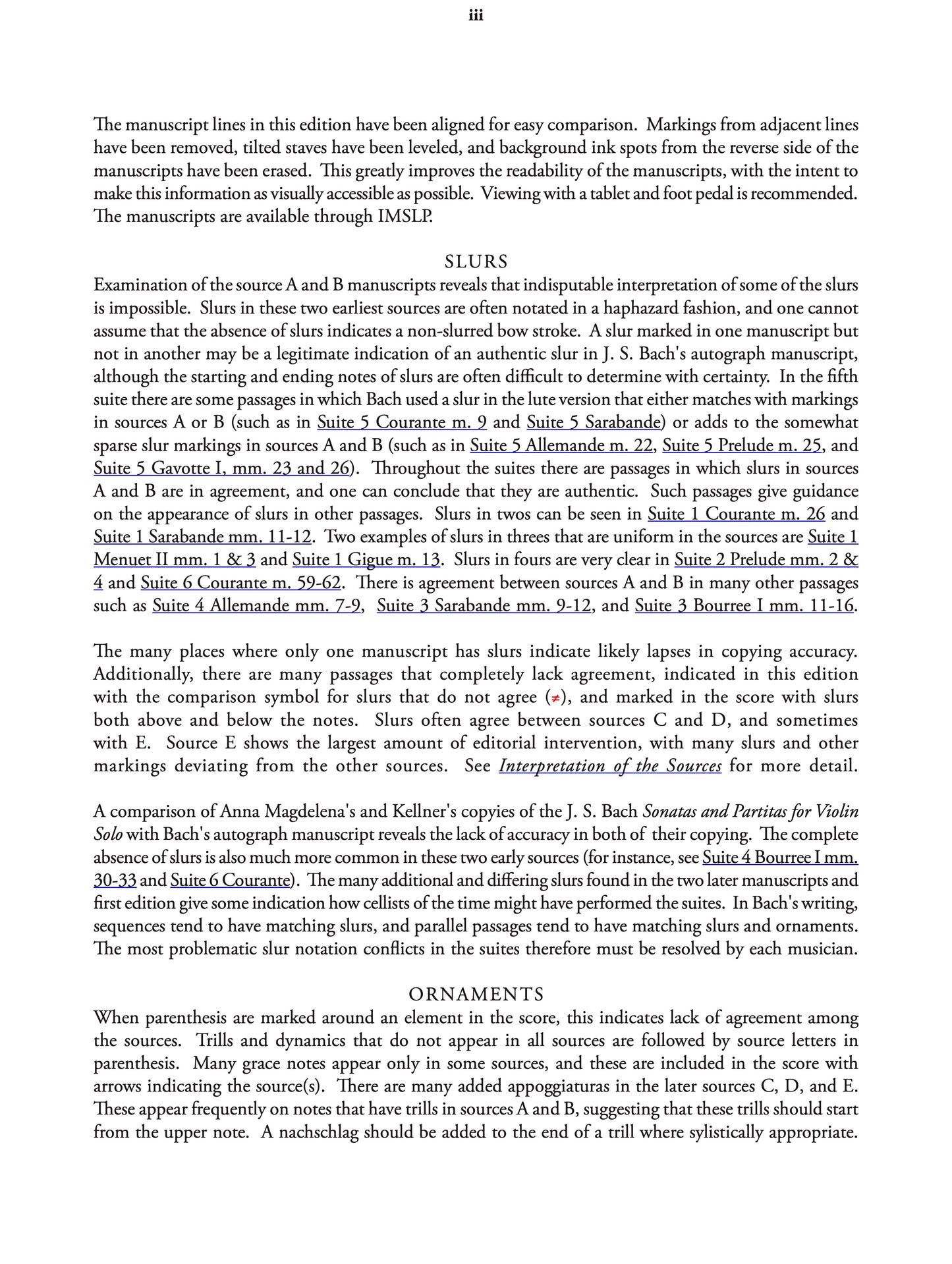 Johann Sebastian Bach: Six Suites for Violoncello Solo, BWV 1007–1012 (2025 Digital Edition), Edited by David Starkweather