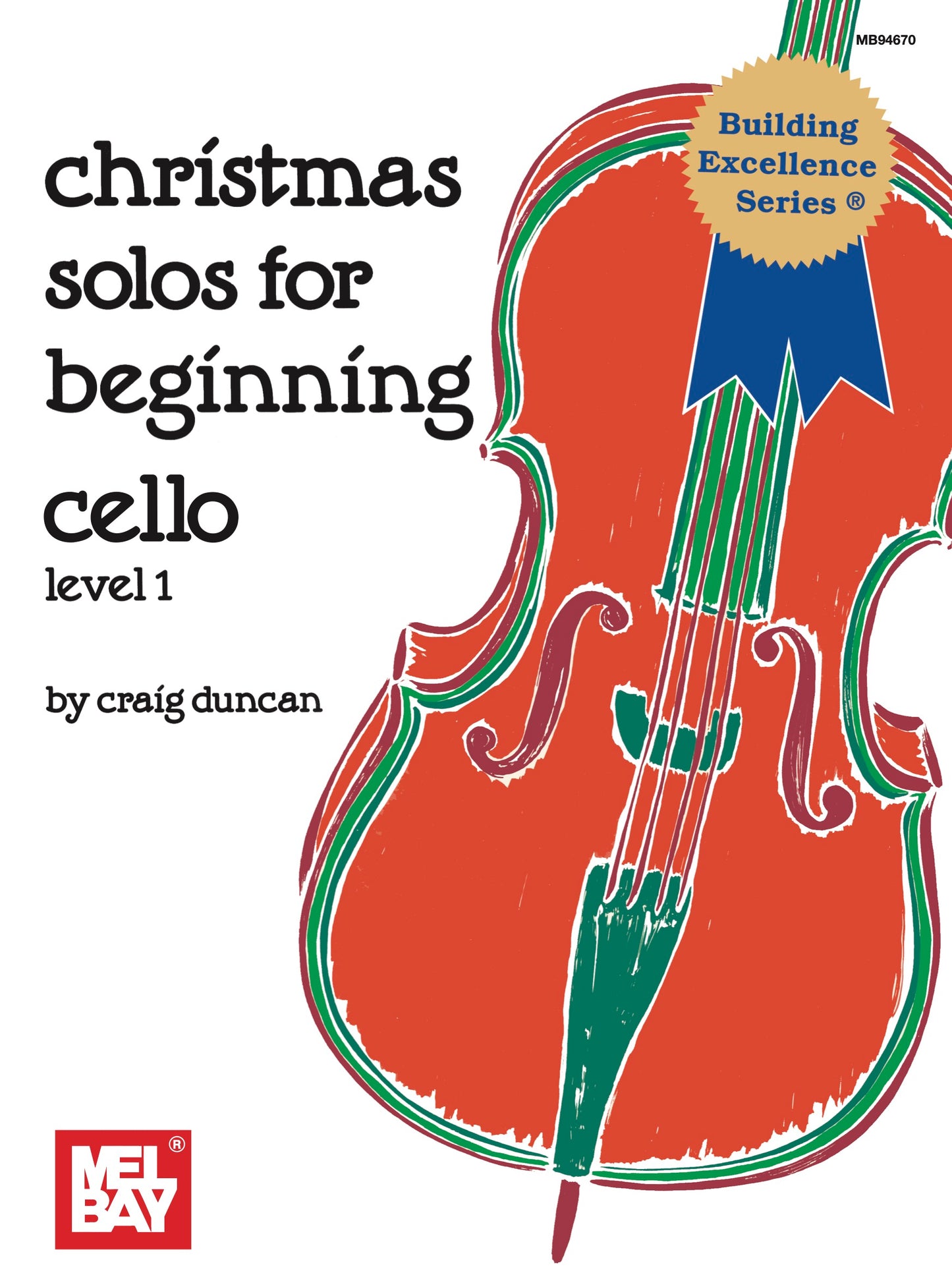 Christmas Solos for Beginning Cello (Digital Edition)